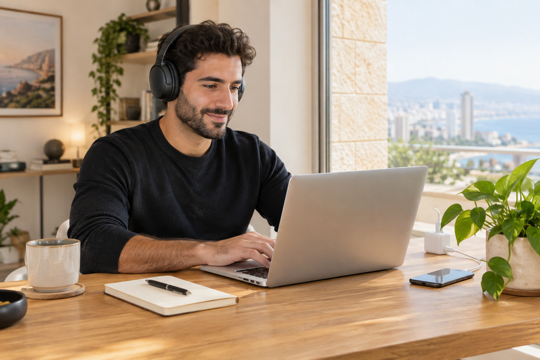 Wireless Headphones detail